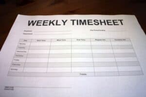 weekly construction timesheet